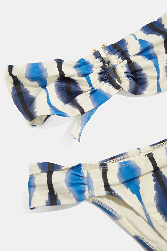 Black Patterned Women's Bikini 3