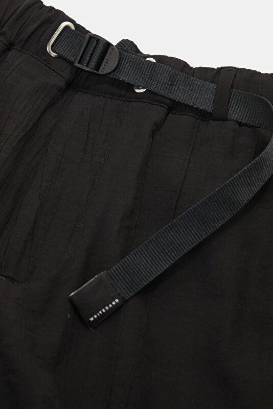 Siyah Straight Viskoz Erkek Pantolon 3