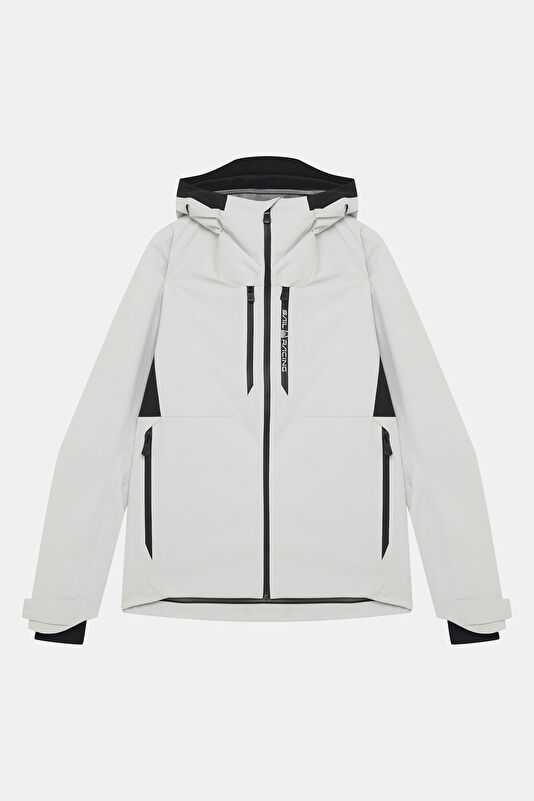 Gray Zippered Men's Jacket