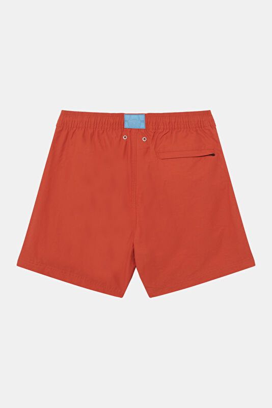 Orange Elasticated Men's Swimsuit 2