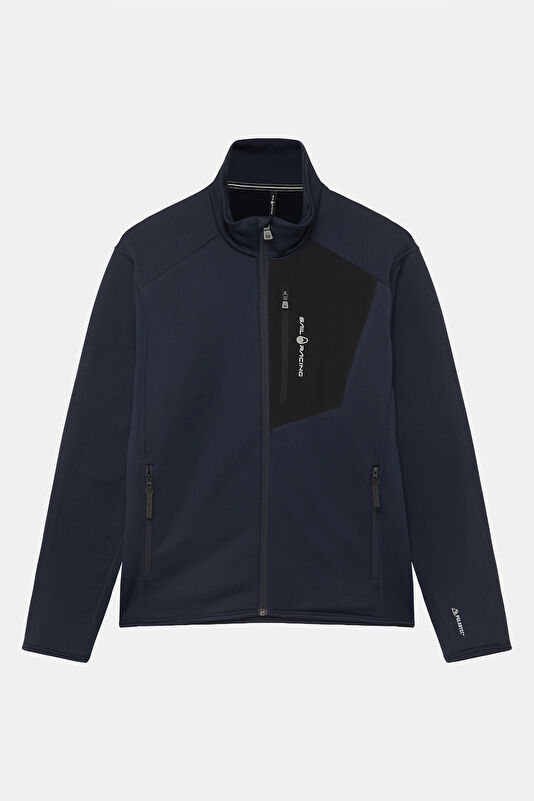Navy Zippered Men's Jacket