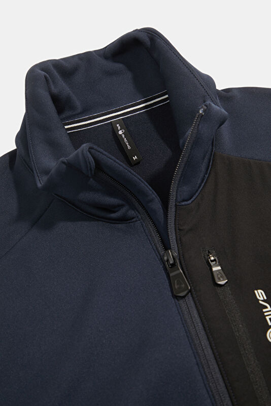 Navy Zippered Men's Jacket 3