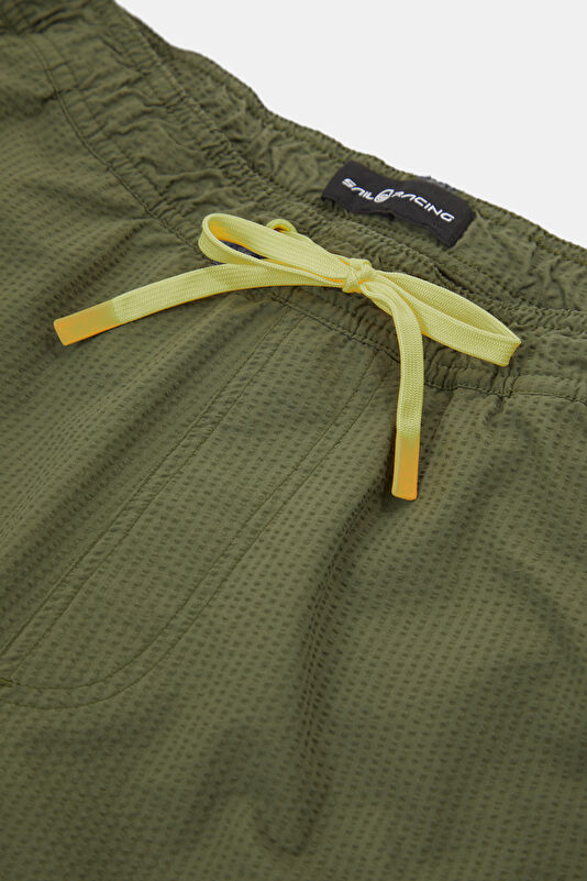 Khaki Elasticated Men's Swimsuit 3