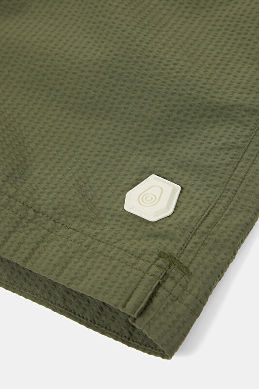 Khaki Elasticated Men's Swimsuit 4