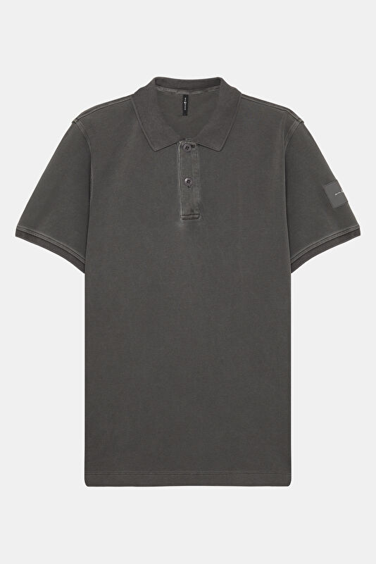 Relax Fit Gray Crew Neck Men's T-Shirt