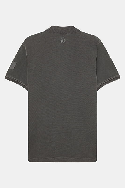 Relax Fit Gray Crew Neck Men's T-Shirt 2