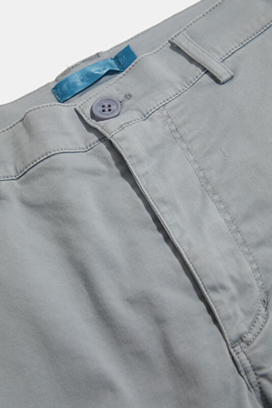 Light Blue Organic Cotton Men's Shorts 3