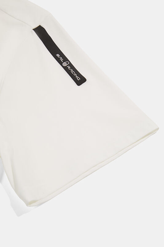 Relax Fit White Crew Neck Men's T-Shirt 4