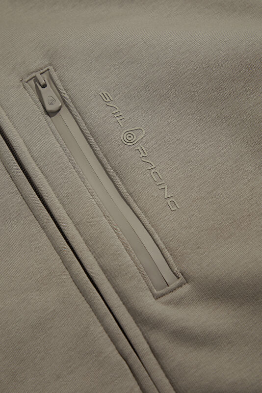 Gri Relax Kalıp Kapuşonlu Erkek Sweatshirt 4