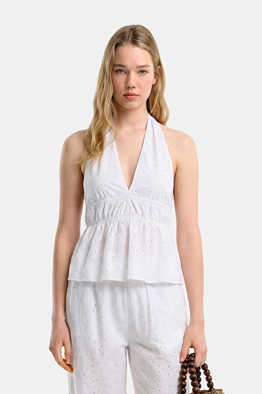 White Women's Blouse