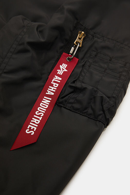 Men's Black Zip-Up Jacket 4