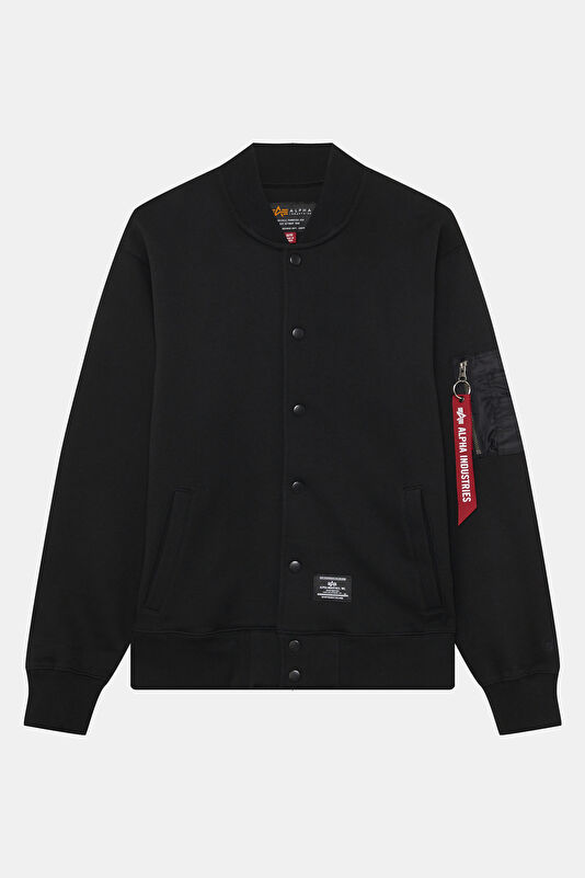 Black Zip-Up Men's Jacket