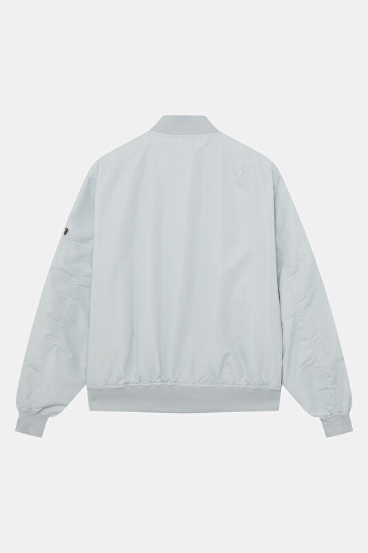 Men's Light Blue Zip-Up Jacket 2