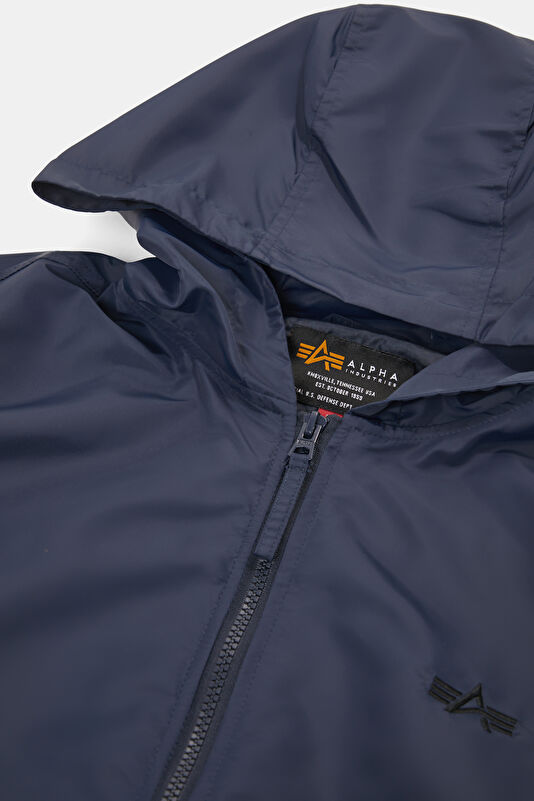 Men's Navy Zip-Up Jacket 3