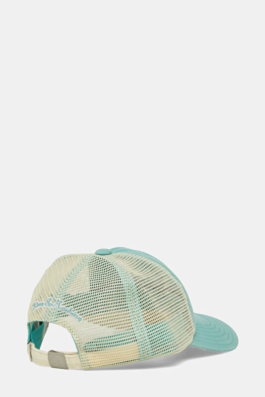 Light Blue Embroidered Hat 2