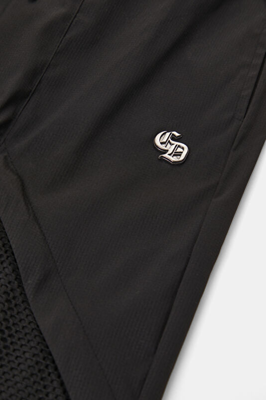 Relax Fit Black Straight Men's Pants 4