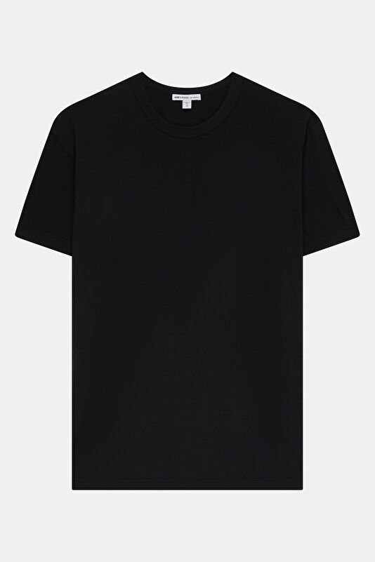 Relax Fit Black Crew Neck Men's T-Shirt