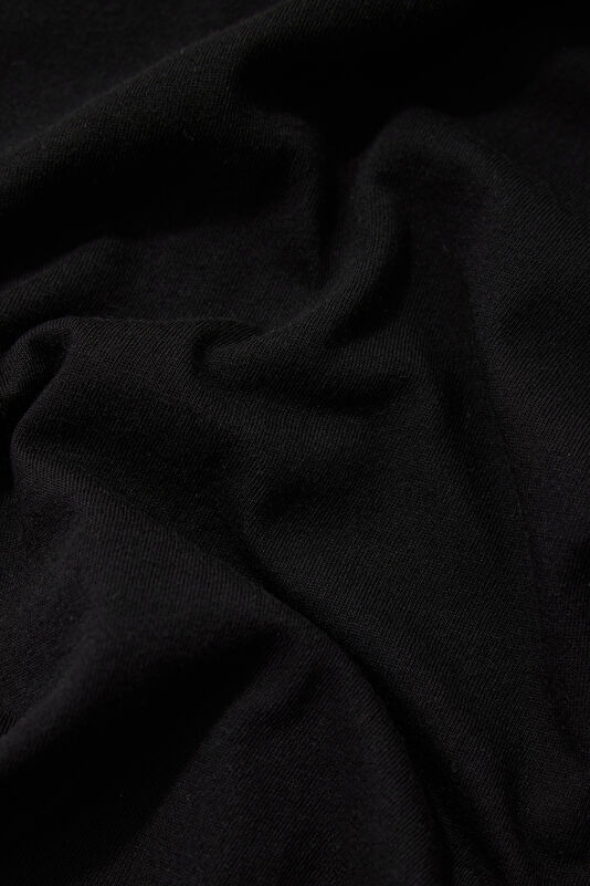 Relax Fit Black Crew Neck Men's T-Shirt 4