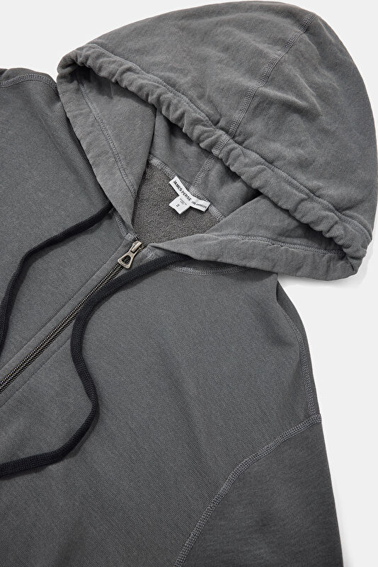 Gray Relax Fit Hooded Men's Sweatshirt 3