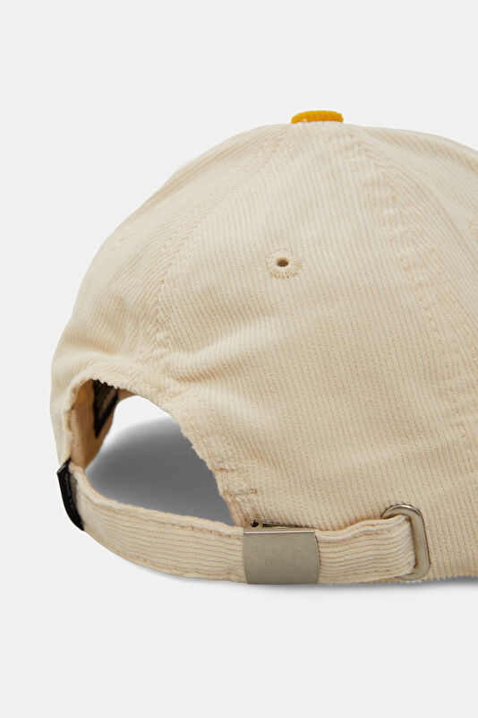 Melodies Cord White Embroidered Hat 3