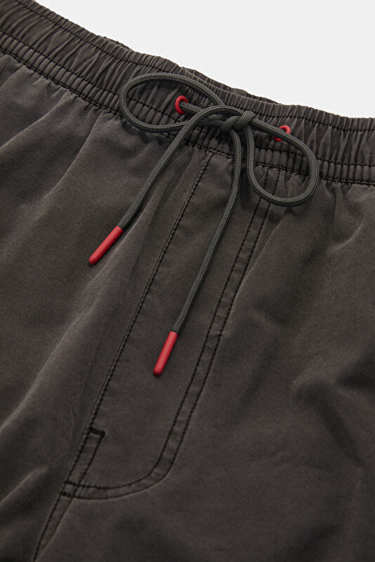 Black Elasticated Men's Swimsuit 3