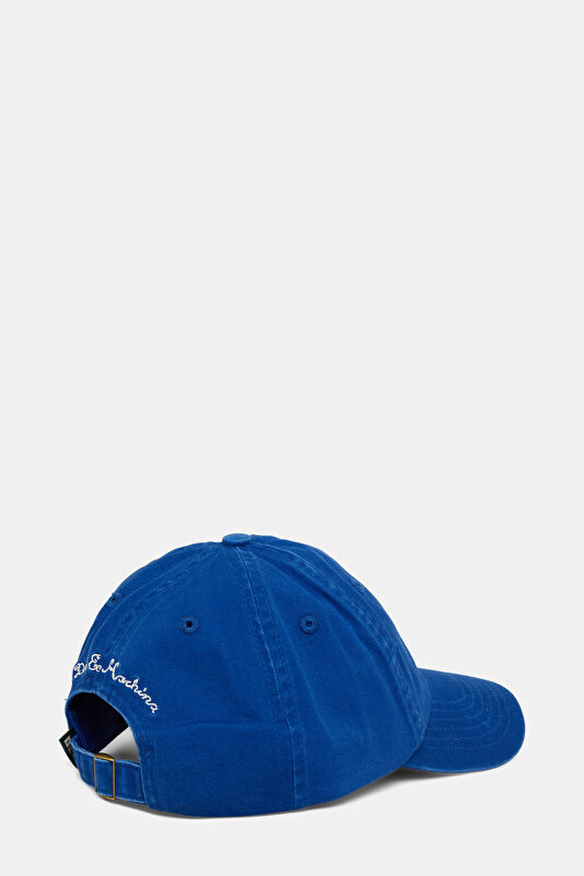 Blue Embroidered Hat 2