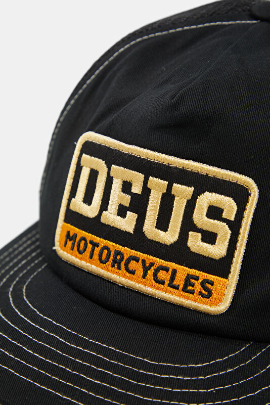 Black Embroidered Hat 4