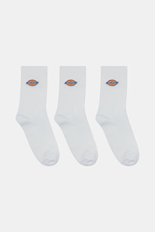 3-Pack Valley Grove White Socks