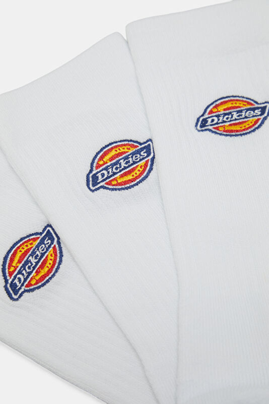 3-Pack Valley Grove White Socks 3