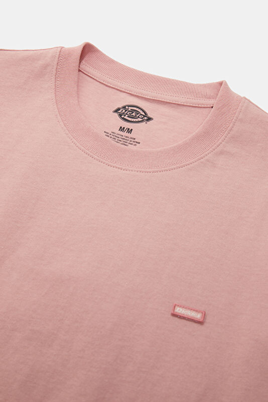 Relax Fit Pink Crew Neck Printed Men's T-Shirt 3