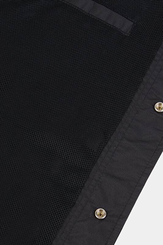 Black Zip-Up Men's Jacket 3