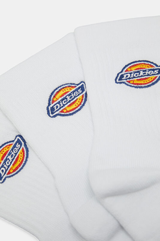 3-Pack Valley Grove Mid White Socks 3