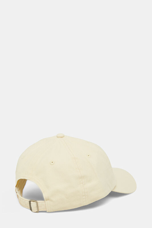 Cream Embroidered Hat 3