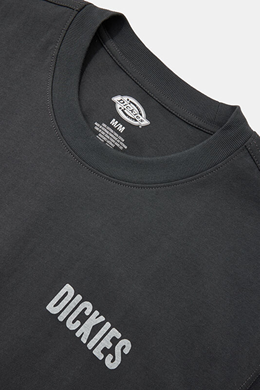 Relax Fit Grey Crew Neck Printed Men's T-Shirt 3