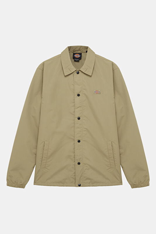Beige Zip-Up Men's Jacket