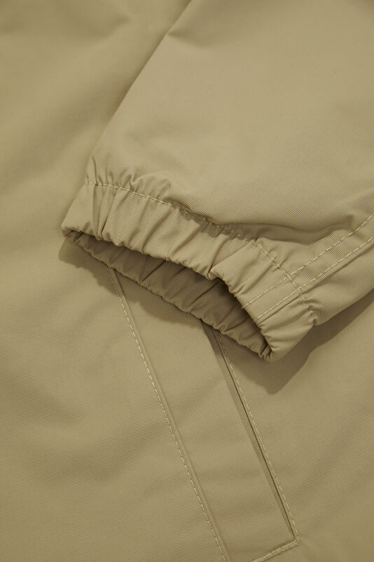 Beige Zip-Up Men's Jacket 4