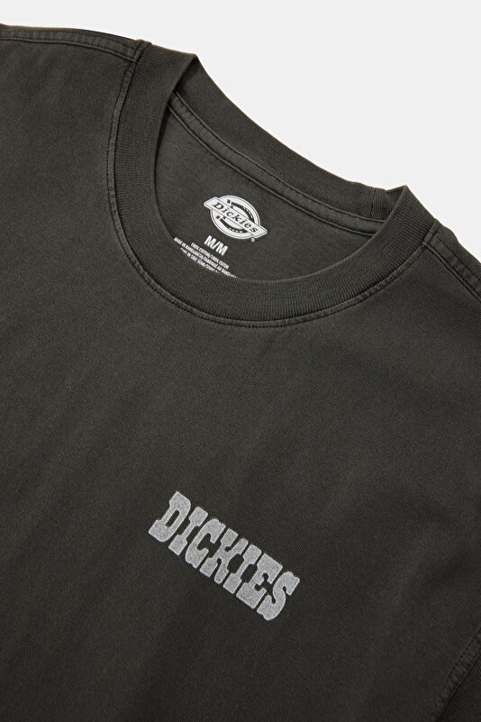 Relax Fit Anthracite Crew Neck Printed Men's T-Shirt 3