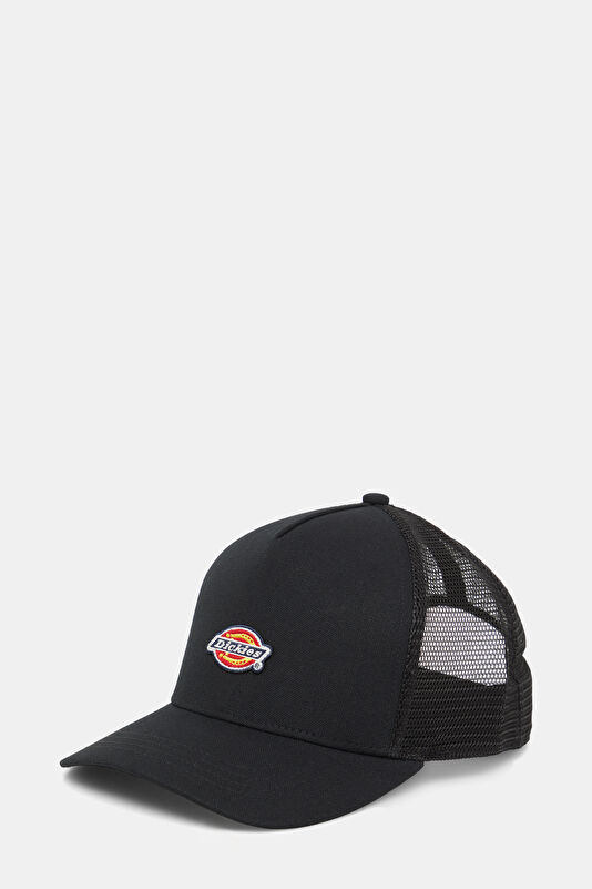 Hanston Trucker Black Embroidered Hat