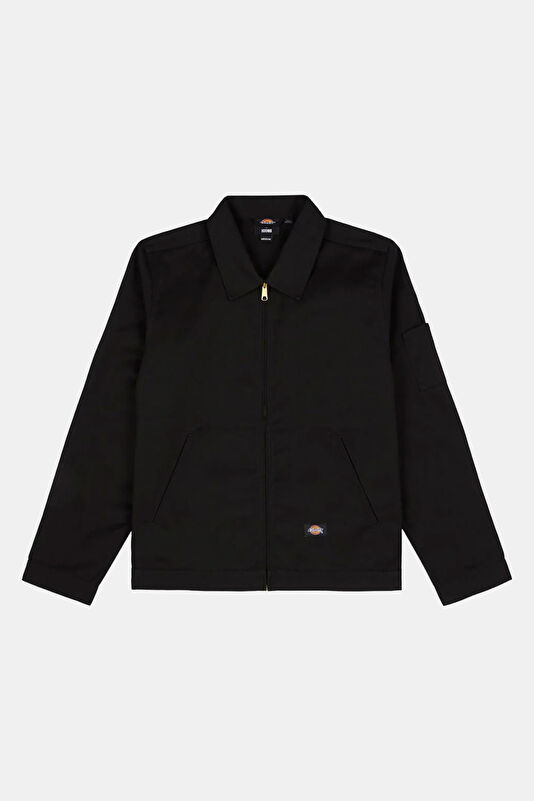 Black Zip-Up Men's Jacket
