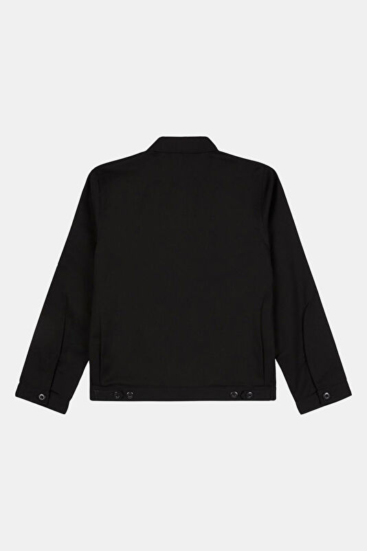 Black Zip-Up Men's Jacket 2