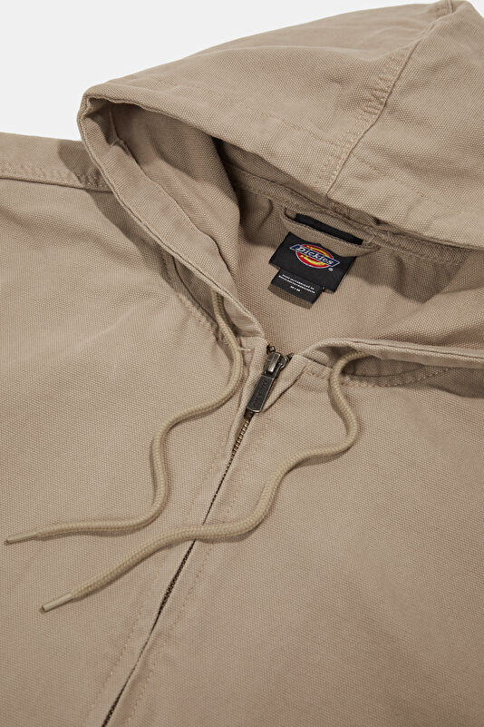 Beige Zip-Up Men's Jacket 3