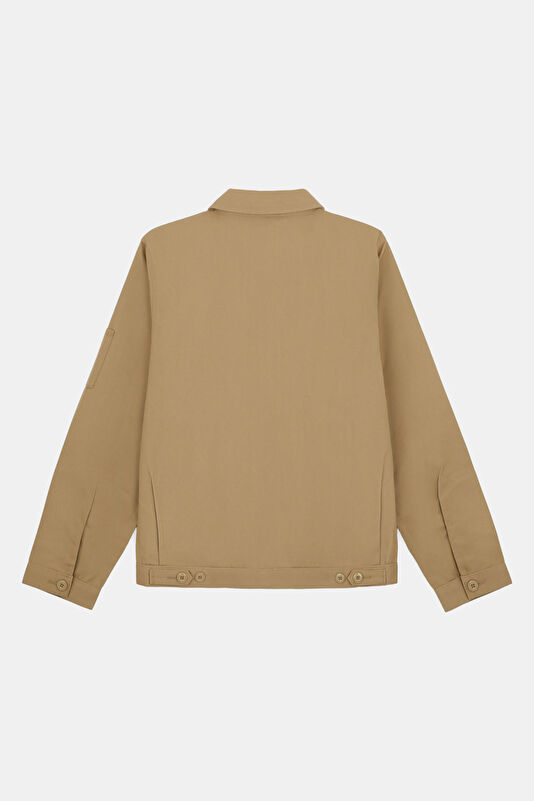 Beige Zip-Up Men's Jacket 2