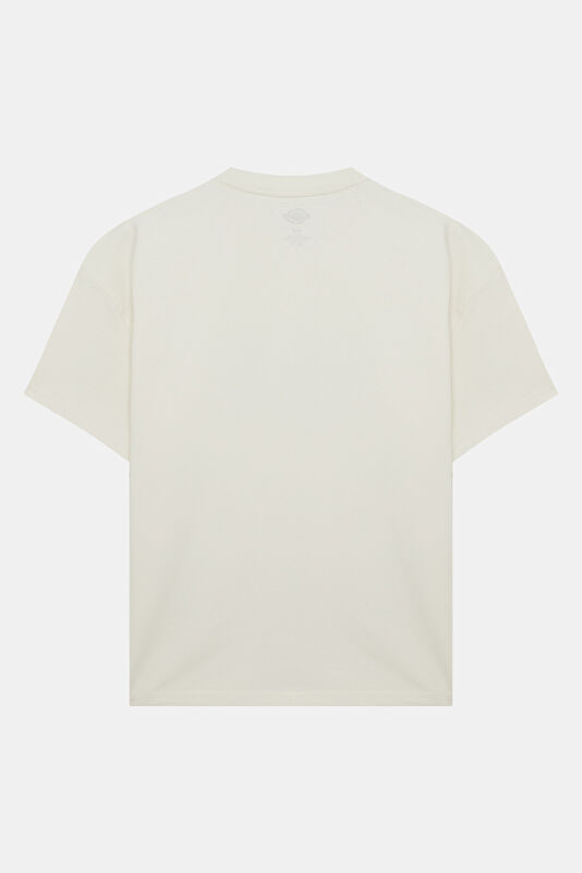 Relax Fit Cream Crew Neck Printed Men's T-Shirt 2