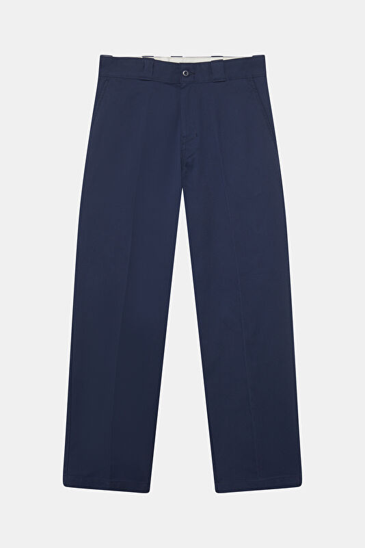 Relax Fit Indigo Wide Leg Men's Trousers