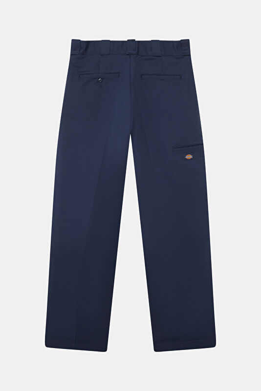 Relax Fit Indigo Wide Leg Men's Trousers 2