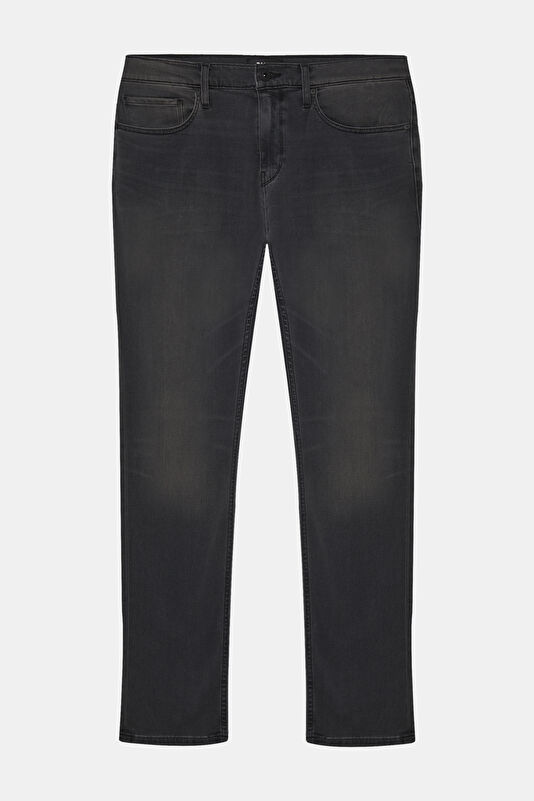 Gray Slim Leg Cotton Viscose Men's Jeans