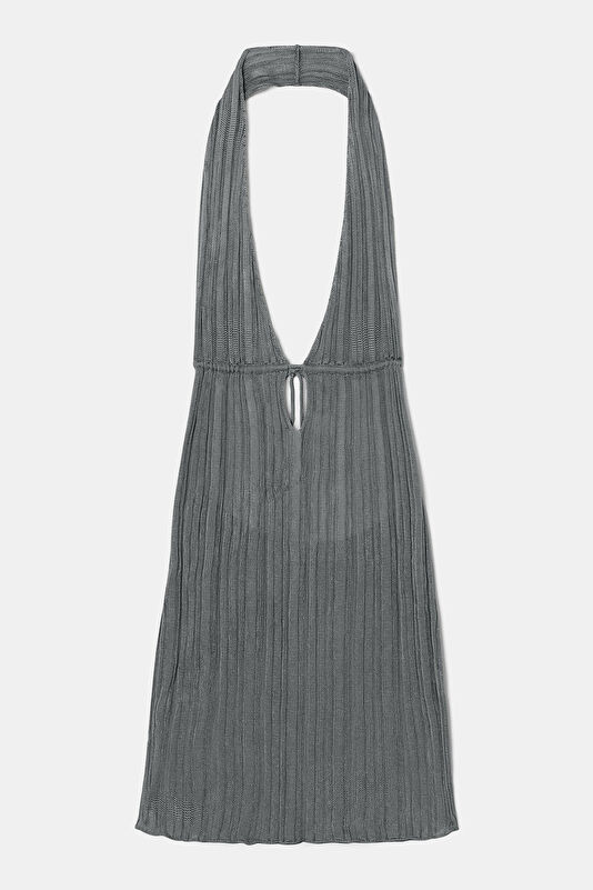 Rei Grey Mini Women's Dress