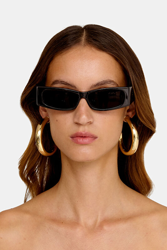 Kayo Hoops Gold Plated Earrings 4