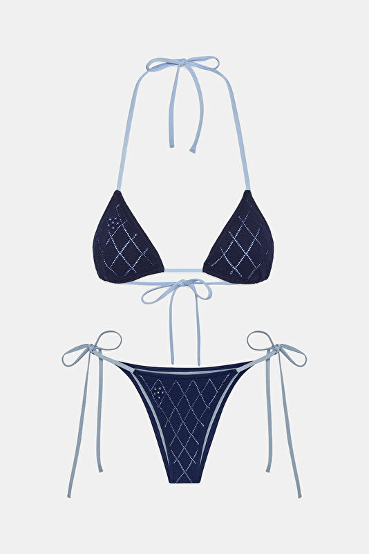 Lacivert Bikini