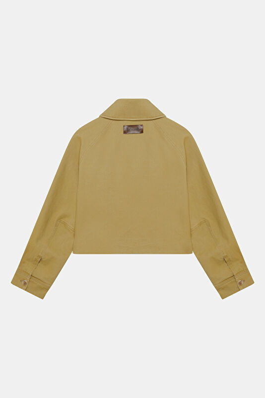 Khaki Women's Jacket 2